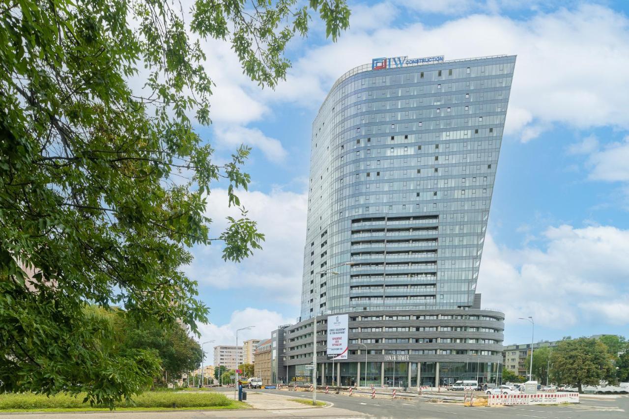 Comfy Apartments 4-5Th Floor Hanza Tower - Sauna & Pool Szczecin Exteriör bild