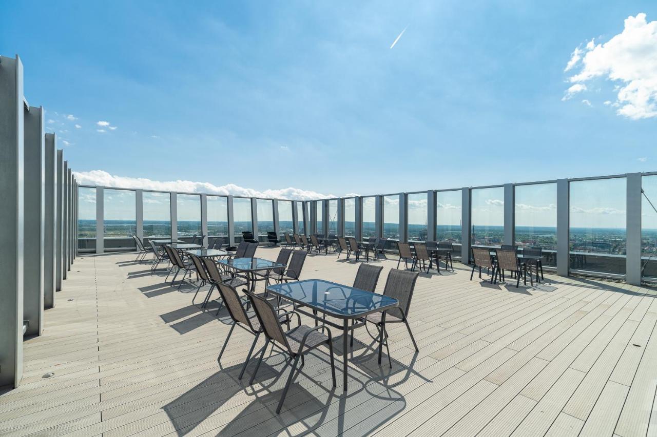 Comfy Apartments 4-5Th Floor Hanza Tower - Sauna & Pool Szczecin Exteriör bild
